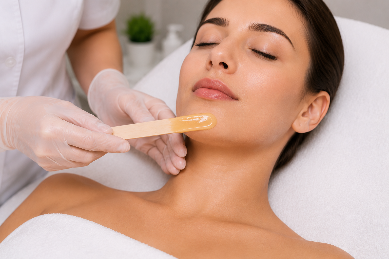 chin wax
